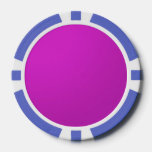 Diy 256 Background N Edge Color Options Dropdown Poker Chips at Zazzle