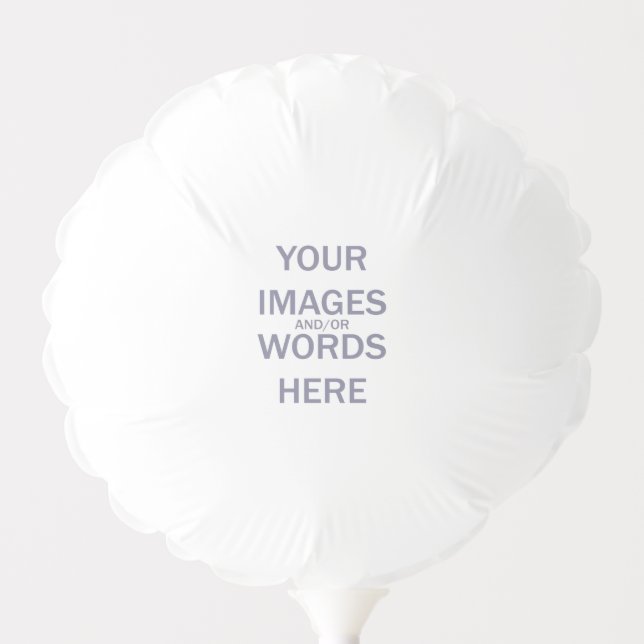 DIY 2 Sides (More Options) - Balloon (Front)