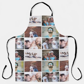 Diy 6 Photo Collage Picture Family Keepsake Apron by mensgifts at Zazzle