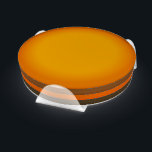 DIY: Add Image or Text to Round or Square Acrylic Coaster Set<br><div class="desc">Add your own logo,  photo,  graphic image or text to set of acrylic coasters with holder. You can remove change and customize background color(s).</div>