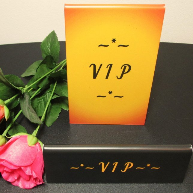 DIY Add Image Text Or Logo To Create Your Own VIP  Table Tent (Creator Uploaded)