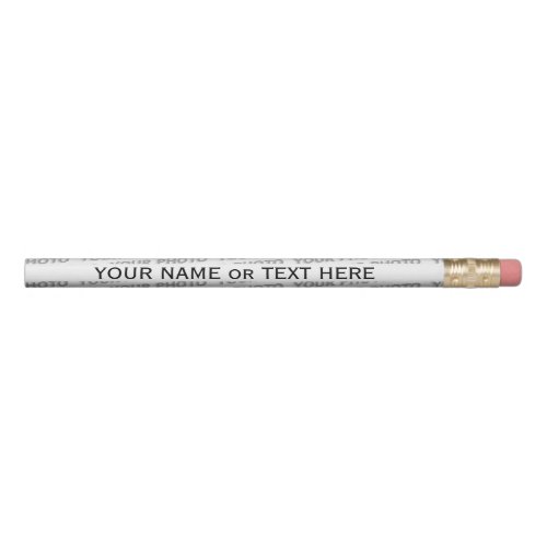 DIY _ Add your own photo name and ideas Pencil