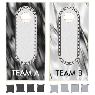 DIY - Add your own sign, photo and text Cornhole Set