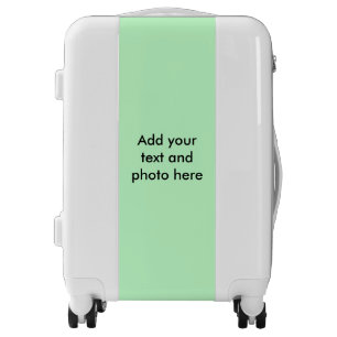 DIY - Add your own sign, photo, color & text Luggage