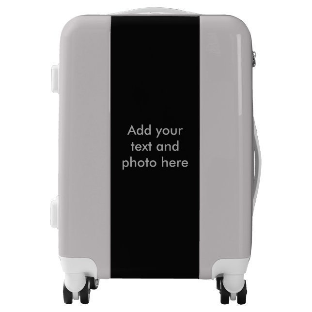 DIY - Add your own sign, photo, color & text Luggage (Front)