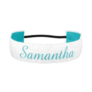 DIY - Add your own sign, photo, name & backgr. Athletic Headband