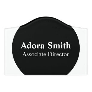 DIY - Add your own sign, photo, name & backgr. Door Sign
