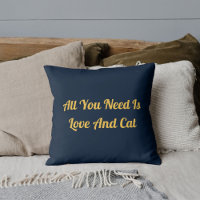 DIY Animal Pet Lover Funny Cat Mom Quote Navy Blue