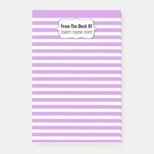 DIY ANY COLOR lined school teachers from the desk Post-it Notes