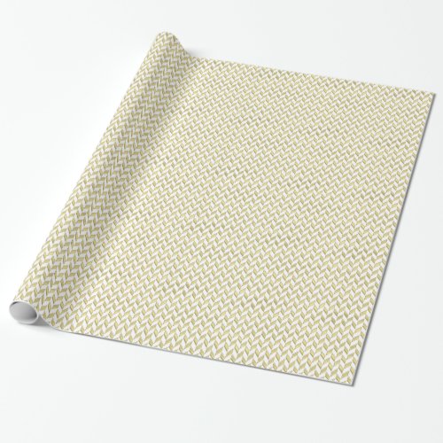 DIY Background Color LG Faux Gold Herringbone Wrapping Paper