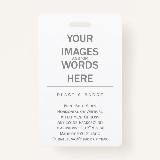DIY - BADGE | Zazzle.com