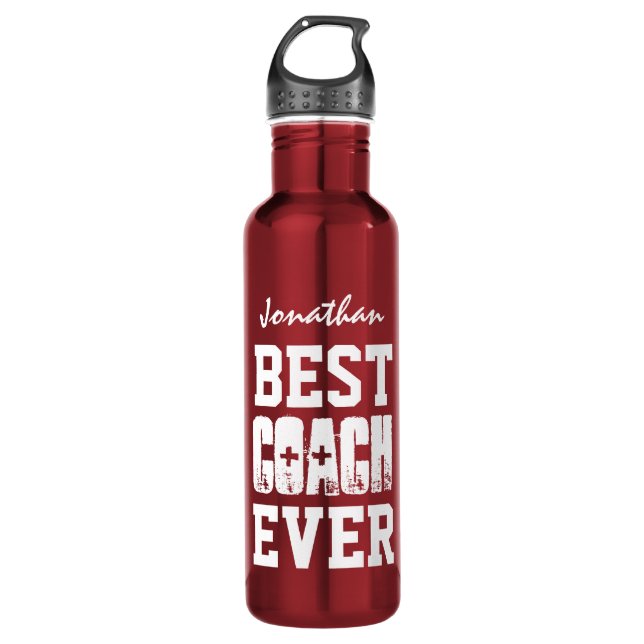 DIY Best COACH Ever V09C Stainless Steel Water Bottle (Front)