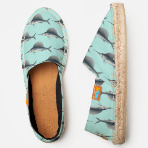 DIY BG Color Majestic Sunfish Robin Egg Canvas Espadrilles