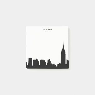 DIY BG NYC Skyline Silhouette Post-it Notes