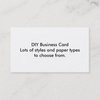 DIY Business Card