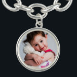 DIY Child's Photo, Boyfriend, Spouse, Mom or Pet Bracelet<br><div class="desc">This bracelet is sure to get attention when you Personalize it with your Child's Photo,  a Photo of Your Boyfriend,  Spouse,  Mom or your favorite Pet.</div>