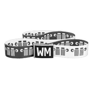DIY - Choose your own symbol font & backgr. Belt