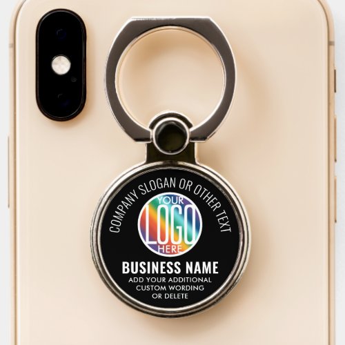 DIY Color  Company Logo Professional Marketing Phone Ring Stand