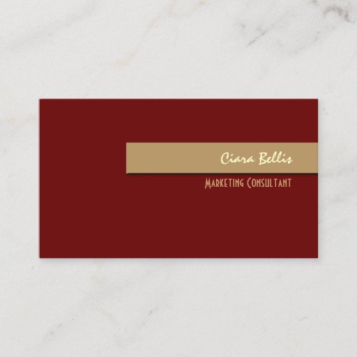 Customizable Business Card, bold {customizable background}