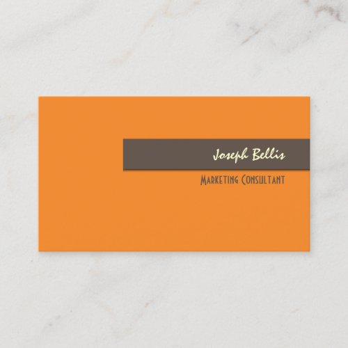 Business Card, bold {customizable background}
