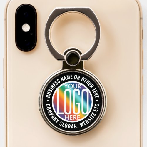 DIY Color  Your Logo Company Branded Promotional Phone Ring Stand