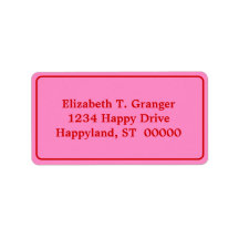 DIY Colors Framed Pink #3 Red