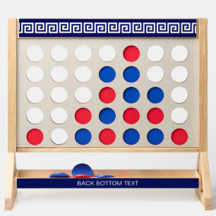 DIY Colors Greek Key S Pattern White Blue Fast Four