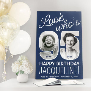 DIY Colors • Look Who's 95 Birthday Party 2 Photo Foam Board
