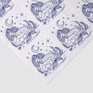 DIY Colors Sultry Mermaid on Rocks Moon #2 Blue Tissue Paper