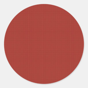 DIY Creat Your Own Red Pop of Color Gift Item Classic Round Sticker