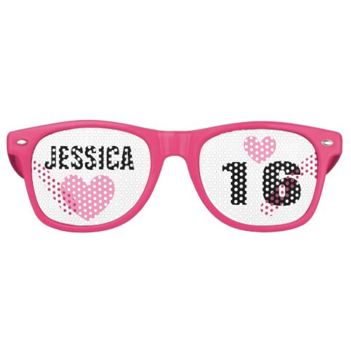 DIY Create Your Own 16th BIRTHDAY or ANY YEAR A62A Retro Sunglasses