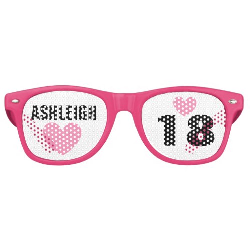 DIY Create Your Own 18th BIRTHDAY or ANY YEAR A62B Retro Sunglasses