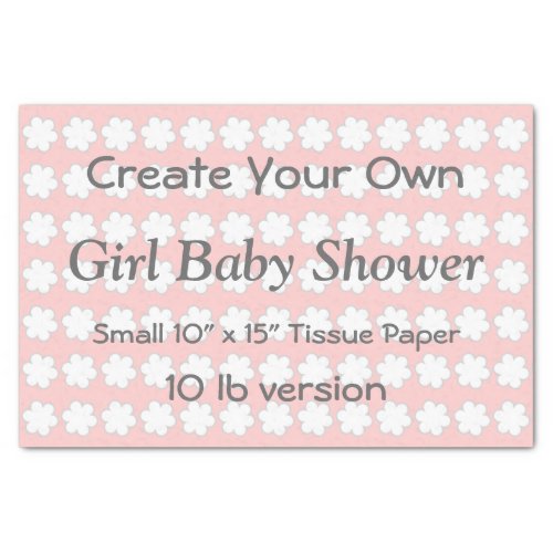 DIY Create Your Own BABY SHOWER Tissue Paper V07A