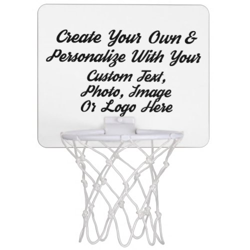 DIY Create Your Own Custom clipboard Personalized Mini Basketball Hoop