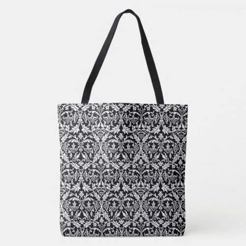 DIY Create Your Own Custom Color Damask Pattern 5 Tote Bag