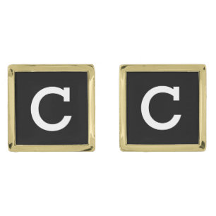 DIY Create Your Own Custom Monogram Cufflinks V03