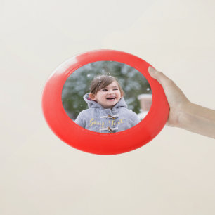 DIY Create Your Own Custom Personalized Photo Text Wham-O Frisbee