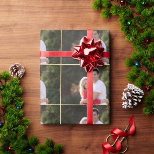 DIY Create Your Own Custom Personalized Photo Text Wrapping Paper