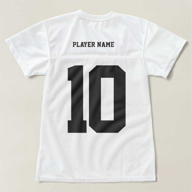 DIY Create Your Own Custom Personalized Pro Team Women's Football Jersey