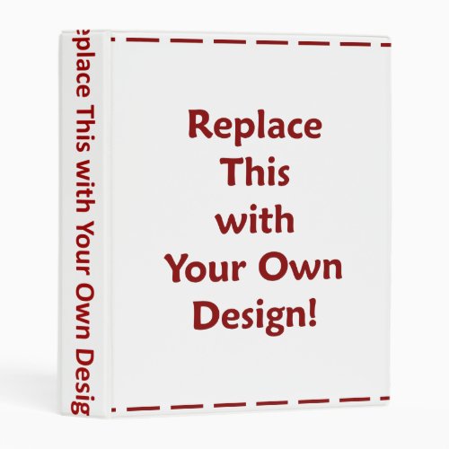 DIY Create Your Own Custom Personalized Template Mini Binder