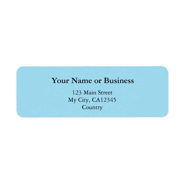 DIY, Create your own home, office and business Label (Front)