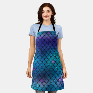 DIY Create Your Own Mermaid Glitter Mom Girlfriend Apron