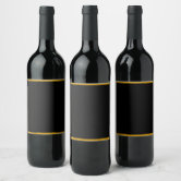 Custom Wine Bottle Label (8.9 cm x 10.2 cm)