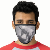 DIY custom dog photo face mask (Worn Him)