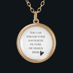 DIY, custom  Gold Plated Necklace<br><div class="desc">You can easily customise this product. You can upload your design in JPG format by clicking on the blue personalise button.</div>