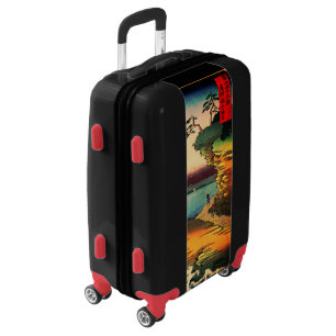 DIY CUSTOM MONOGRAM LUGGAGE W/ JAPANESE ART