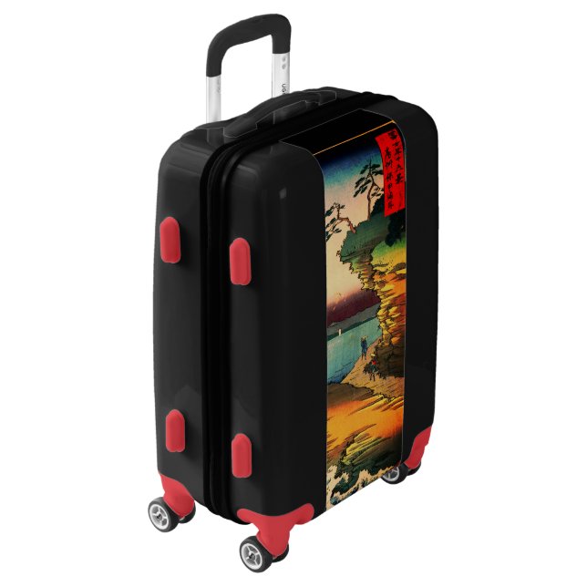 DIY CUSTOM MONOGRAM LUGGAGE W/ JAPANESE ART (Rotated Left)