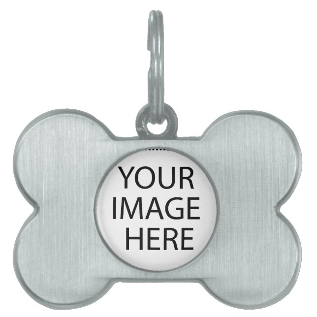 DIY Custom name personalize Patriotic Personalize Pet Tag (Front)