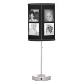 DIY Custom Photo Template with 9 Pictures Table Lamp (Back)