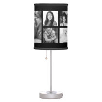 DIY Custom Photo Template with 9 Pictures Table Lamp DIY Custom Photo Template with 9 Pictures Table Lamp